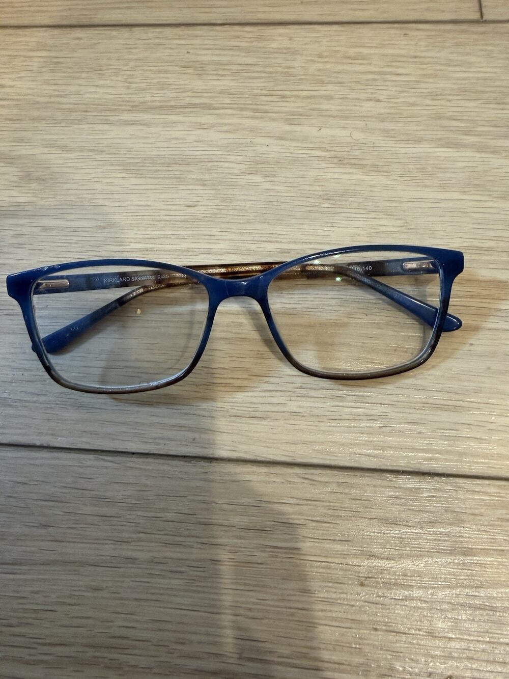 KIRKLAND SIGNATURE Harlow Womens Rectangle Eyeglasses 55-16-140 B:38